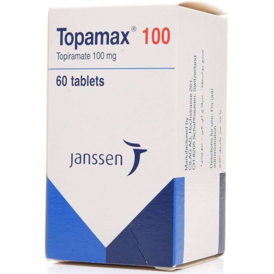 Picture of TOPAMAX 100MG TABL. 1X60 S-ARAB.